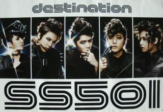  Asian Promo Poster Korean Boy Band Glammed Up K Pop Music
