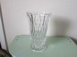 Gorgeous Large Lead Crystal Glass Vase