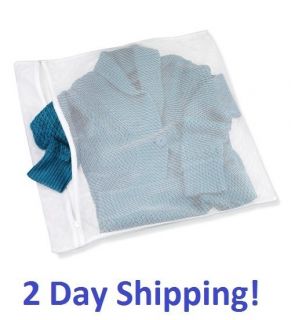 New Durable Fine Weaved Mesh Laundry Clothes Sweater Wash Bag Cleaner