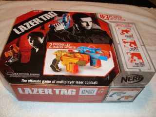 Nerf Lazer Tag 2 Player Phoenix Battle System Laser Game New in Box