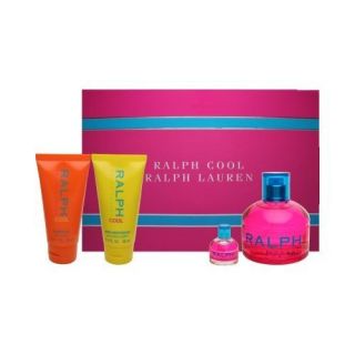Ralph Cool by Ralph Lauren Women Perfume 4 Pieces Set 3 4 oz EDT Spray