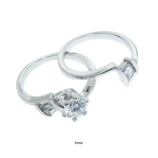Piece Wedding Rings by Lauren Lee