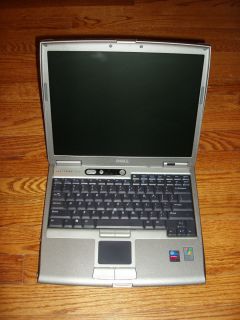 Dell Latitude D610 Laptop Intel Pentium M 2 00GHz CPU 1GB RAM Battery