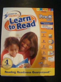 Learn to Read  Pre K Edition by Hooked on Phonics Staff (2007, Mixed