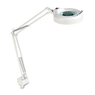 Ledu LED L745WT Clamp on Fluorescent Swing Arm Magnifier Lamp
