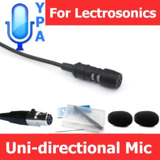 M1 C4L Lapel Tieclip Microphone for Lectrosonics Wireless Black