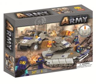 Army Troopers (Set A) Building Blocks 347pcs #5622 & FreeGift / Lego
