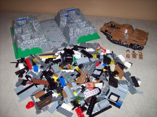 Lego Army Military Tank Soldier Mini Figures Playset Huge Lot