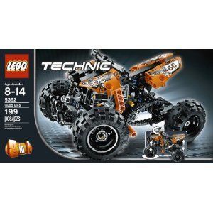 Technic Lego Technic Quad Bike Building Set 9392 by Lego