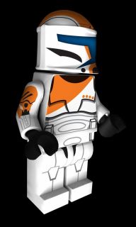 Lego Star Wars Boss Delta Squad Custom Clone Trooper Water Slide Decal