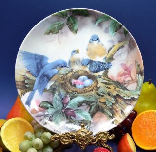 GEORGE USA Fine China LENA LIU Natures Poetry CABINET PLATE SONG