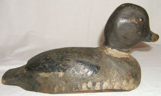 1920s Madison WI DECOY LeROY ANDERSON Golden Eye HUNTING Hand Carved