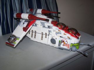 Lego Star Wars The Clone Wars Republic Attack Gunship No Minifigures