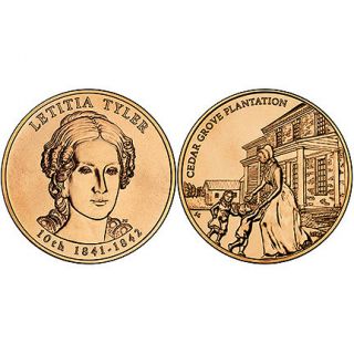 USA Medal First Spouse Series 2009 Letitia Tyler 1841 1
