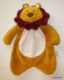 NoJo Jungle Tales Lenny Lion Security Blanket Buddy Lovey Baby Toy