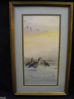 Sander Duck Print Ed Double Signed Numbered