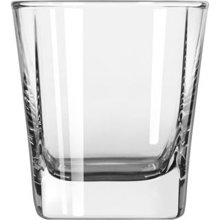 Libbey Quartet Old Fashioned Square Base Glass 6 3/8 oz. Sold as Case