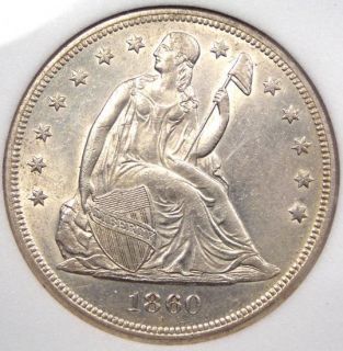 Seated Liberty Dollar Choice Uncirculated RARE MS BU Coin