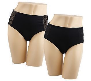 Breezies Light Control Lace Inset Brief A217700