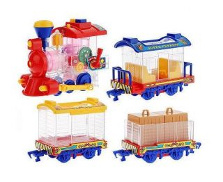See Play Preschool Train Set Motorized Light Sound Accessories