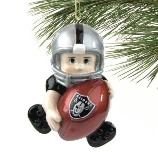 Oakland Raiders Lil Fan Football Player Acrylic Ornament