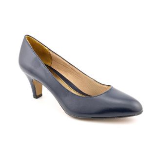 Life Stride Sable Womens Size 7 Blue Wide Synthetic Pumps, Classics