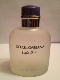 Dolce Gabbana Light Blue 4 2 FL oz Eau de Toilette EDT Mens Full