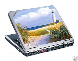 Laptop Notebook Decal Skins Skin Beach Lighthouse