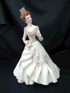 RARE 1950s Florence Ceramics Figurine Lillian Russell