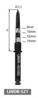 Dental Implant Lindemann Bur Drill Lindr S21 Instrument 304