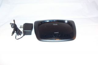 Cisco Linksys WRT120N 270 Mbps 4 Port 10/100 Wireless N Router   Works