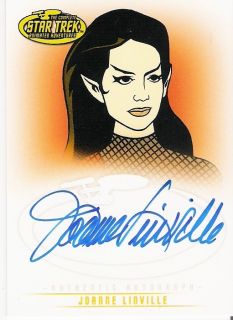 Star Trek Art Images Linville as Romulan Autograph A34