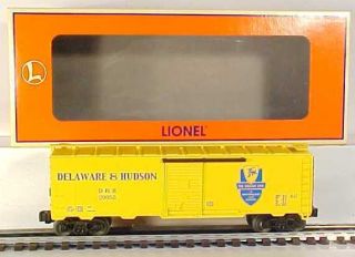Lionel 6 17258 D H Yellow Standard O Boxcar EX Box