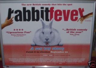 Cinema Poster Rabbit Fever 2006 Quad Lisa Barbuscia