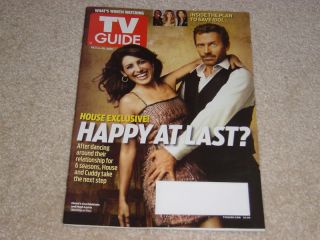 House Hugh Laurie Lisa Edelstein October 4 2010 TV Guide Magazine
