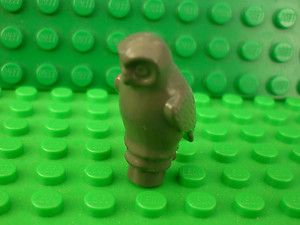 Lego Old grey Owl Minifig Animal Bird Harry Potter 4709 4733 Hogwarts