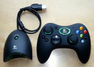 Xbox Logitech Wireless Cordless Precision Controller G X3B12 Receiver