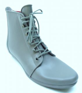 Loeffler Randall Womens Grey Rain Bootie Ankle Boot Size 10 M
