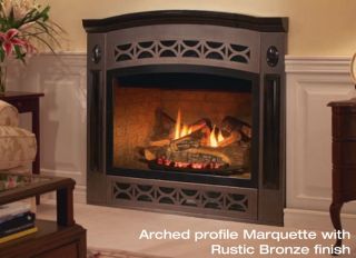 36 Square Marquette Fireplace Face Kit