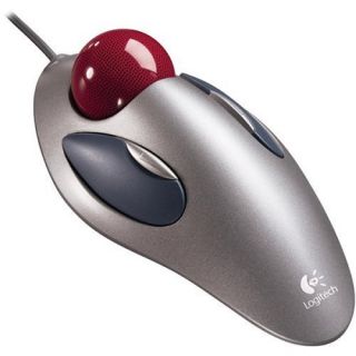 Logitech Trackman Marble Trackball Optical Mouse
