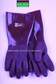 Long 12 Waterproof Grip Blue Kinco Household Work Garden Gloves