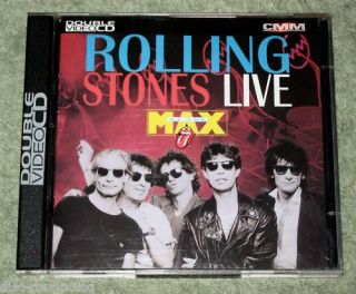 Rolling Stones Live at The Max RARE Video CD cMm SE 001
