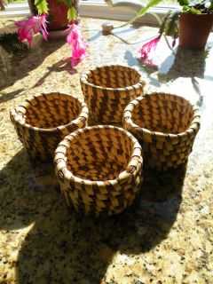 Long Leaf Pine Needle Coasters Set of 4