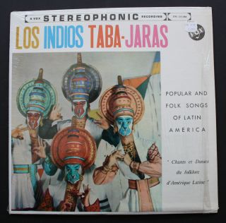 Los Indios Tabajaras Taba Jaras Vox LP Brazil 1960s