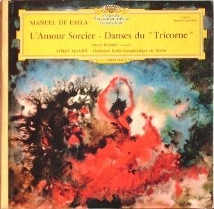 Lorin Maazel de Falla Amour Sorcier 60s LP Stereo