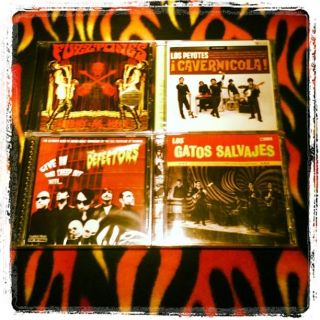 CDs Lot Fuzztones Los Peyotes The Defectors Los Gatos Salvajes