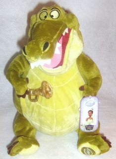 Disney Princess and The Frog Louis Alligator Plush 12