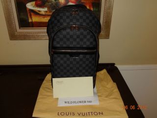 Louis Vuitton Michael Backpack Damier Graphite Pre Owned