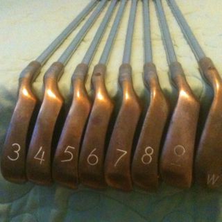 PING EYE 2 PLUS BeCu IRONS 3 W 8pc Steel Regular Beryllium Copper Golf