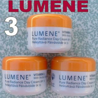 Lumene Pure Radiance Day Cream Jars 5 oz Each ♦ New